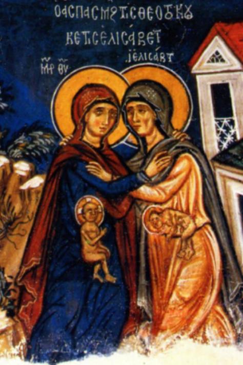 icon of mary and elizabeth