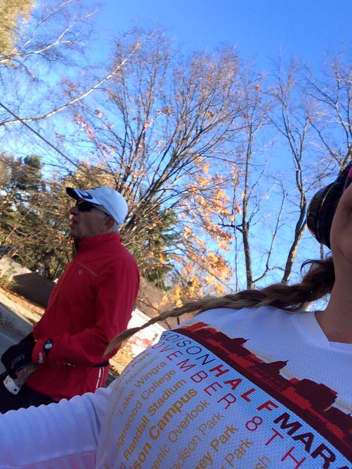 RUN OLD GUY PASSES ME WALKING