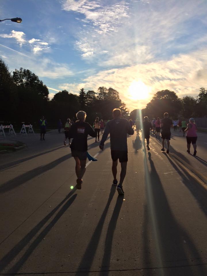 RUN WALKER PASSED ME